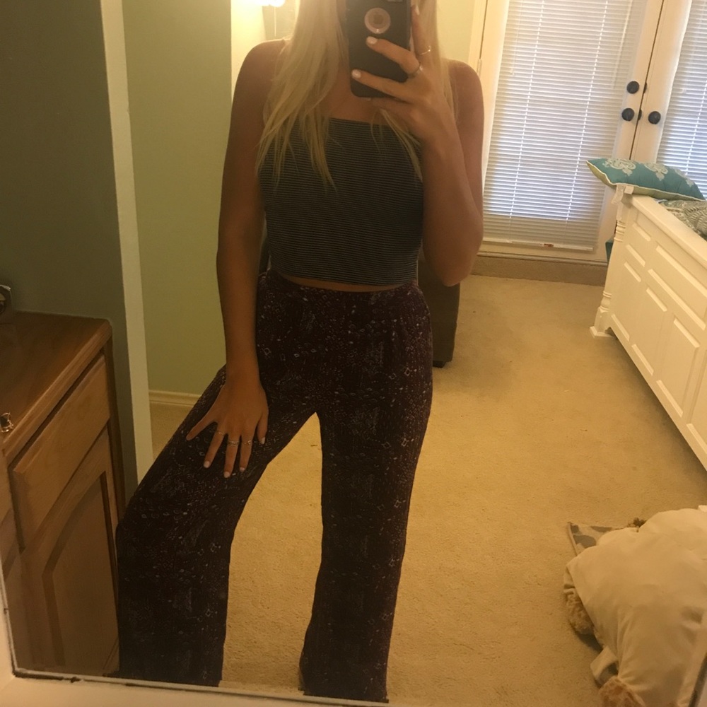 Boho flowy lounge pants